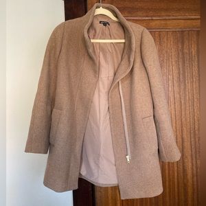 JCREW Beige Cocoon Coat size 2